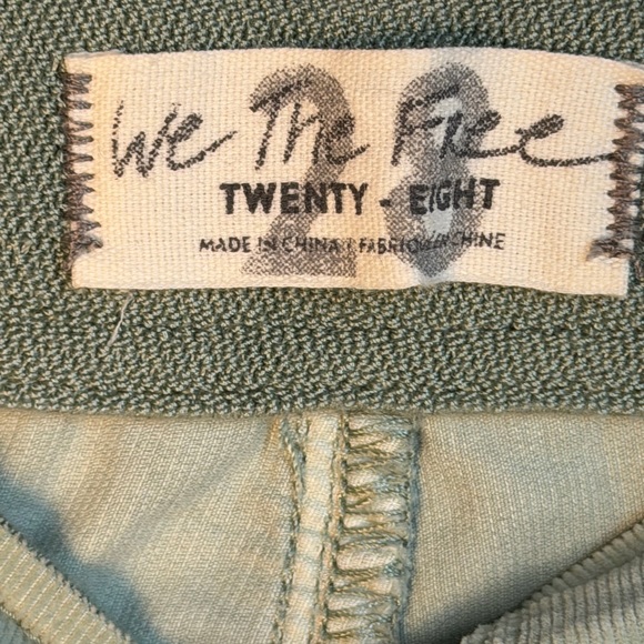 We The Free Flare Penny Corduroy Jean Pants Woman Size 28 - Picture 5 of 12